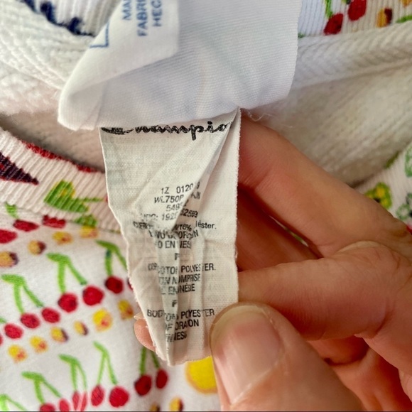 Champion x Susan Alexandra Fruit Moon Sun Reverse Weave Pullover Sweatshirt S - Picture 8 of 9